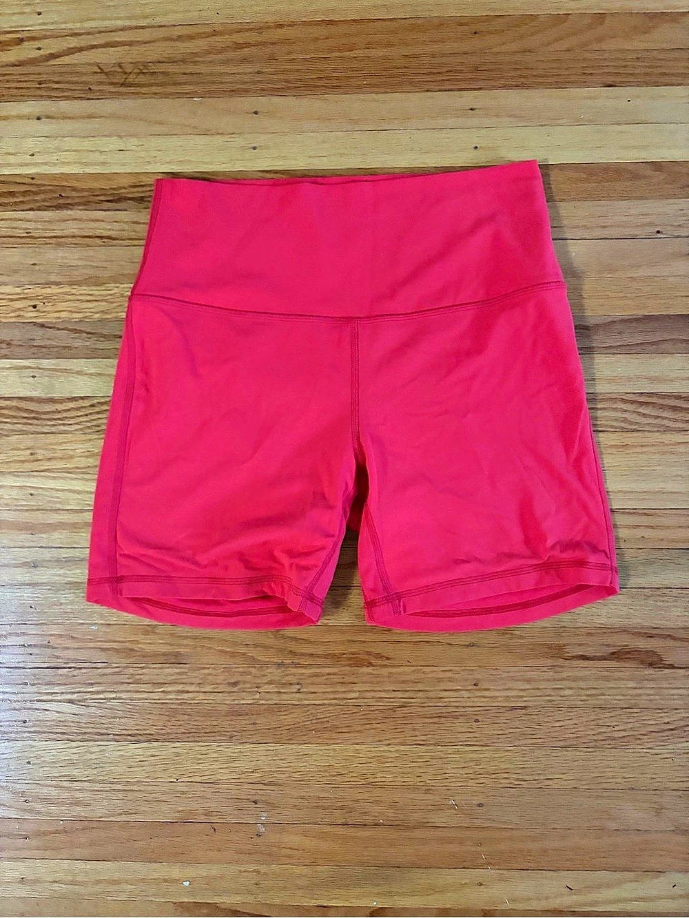 Lululemon Align High-Rise Short 6" Red Athletic Shorts